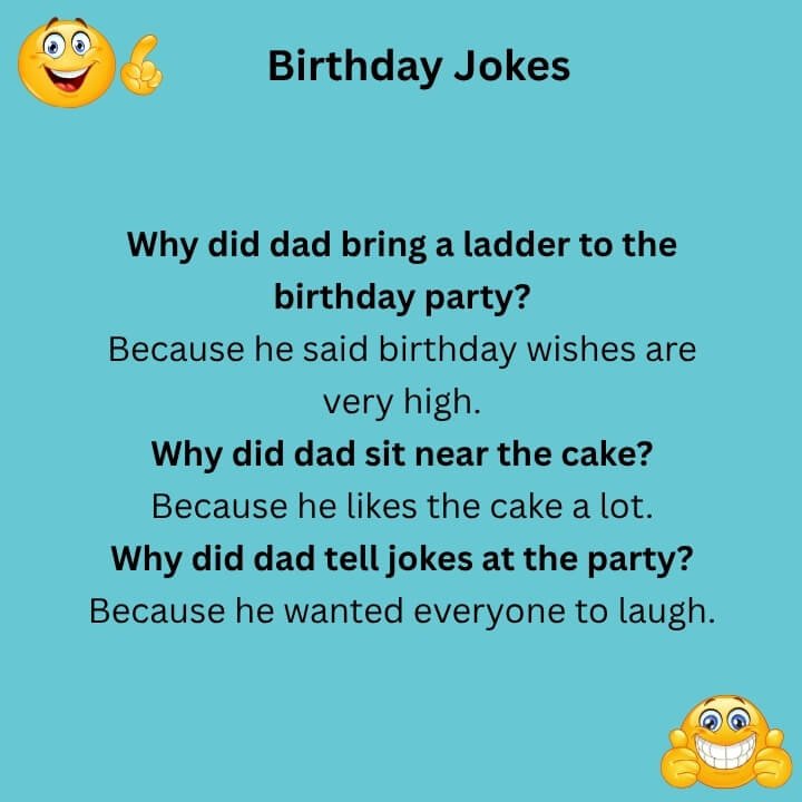 Birthday Jokes Dad