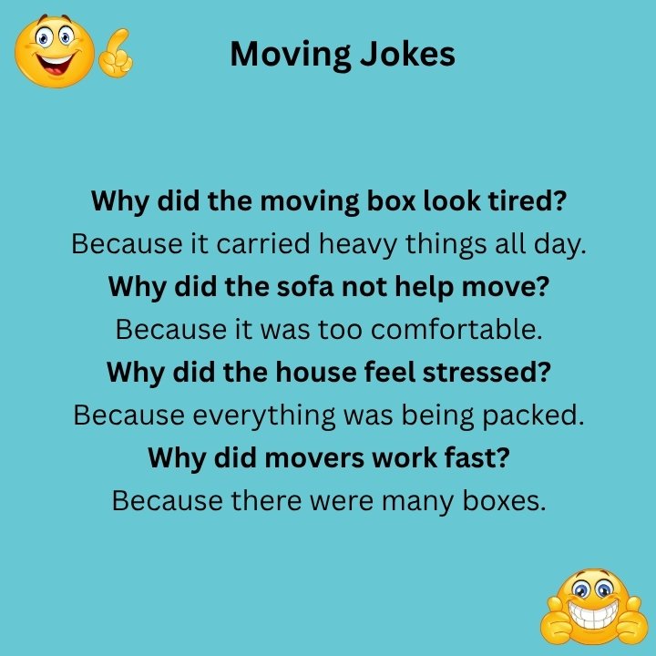 Moving Jokes One Liners