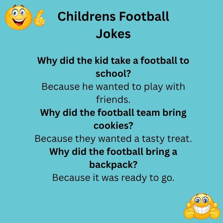 Childrens Football Jokes
