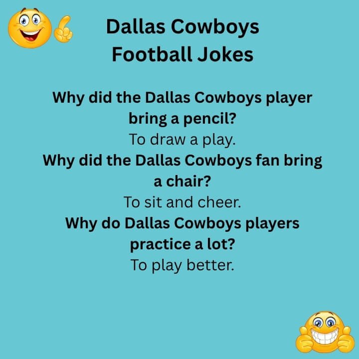 Dallas Cowboys Football Jokes