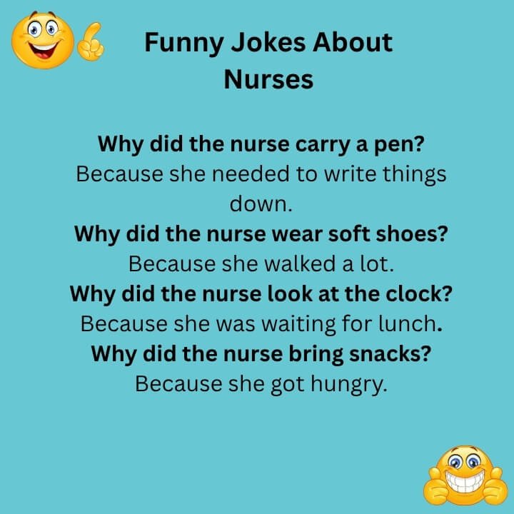 Funny Jokes About Nurses