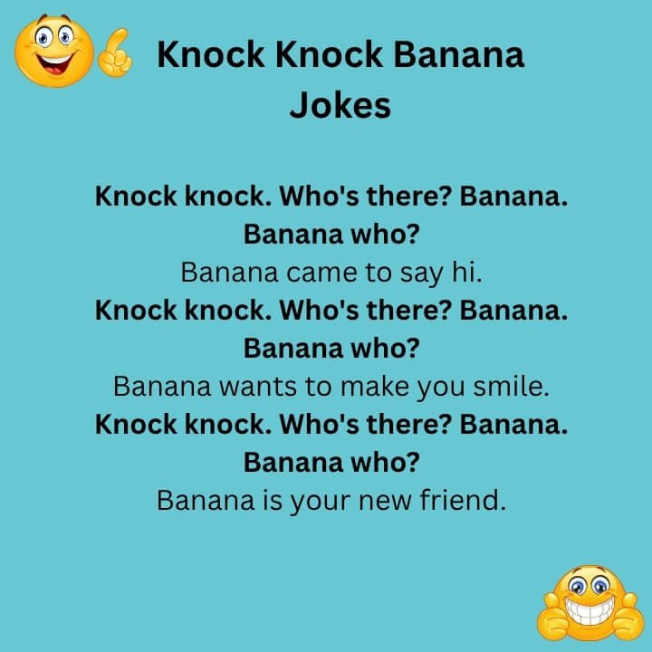 Knock Knock Banana Jokes