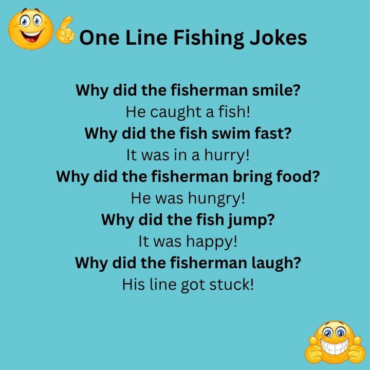 One Line Fishing Jokes