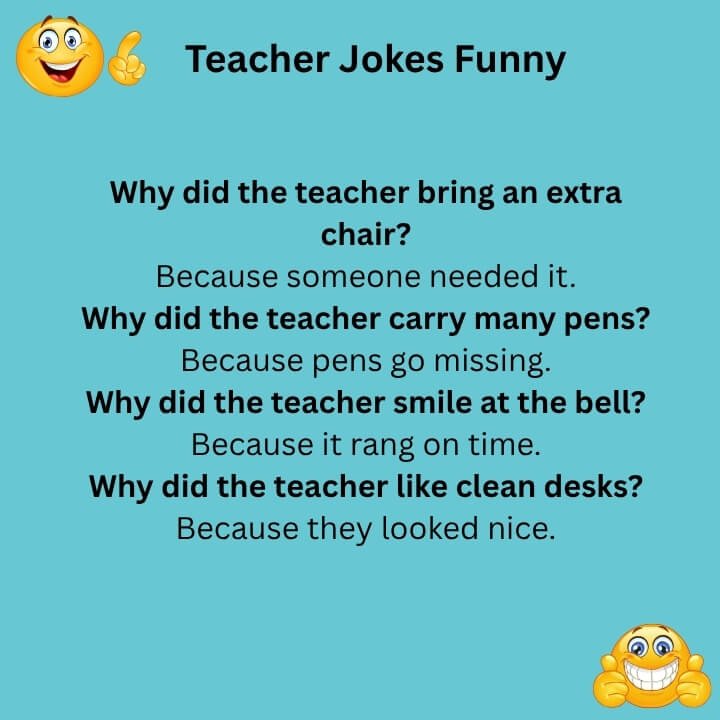 Teacher Jokes Funny