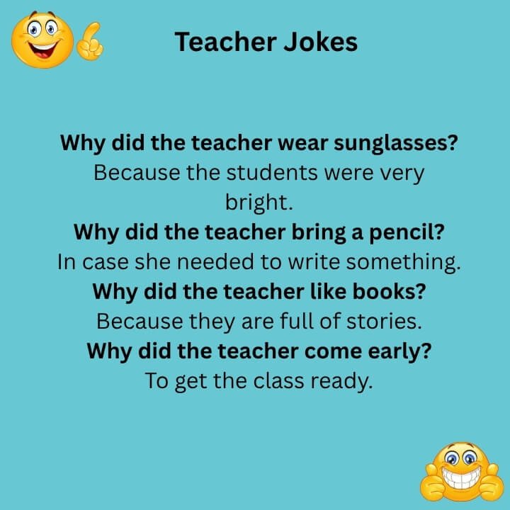 Teacher Jokes