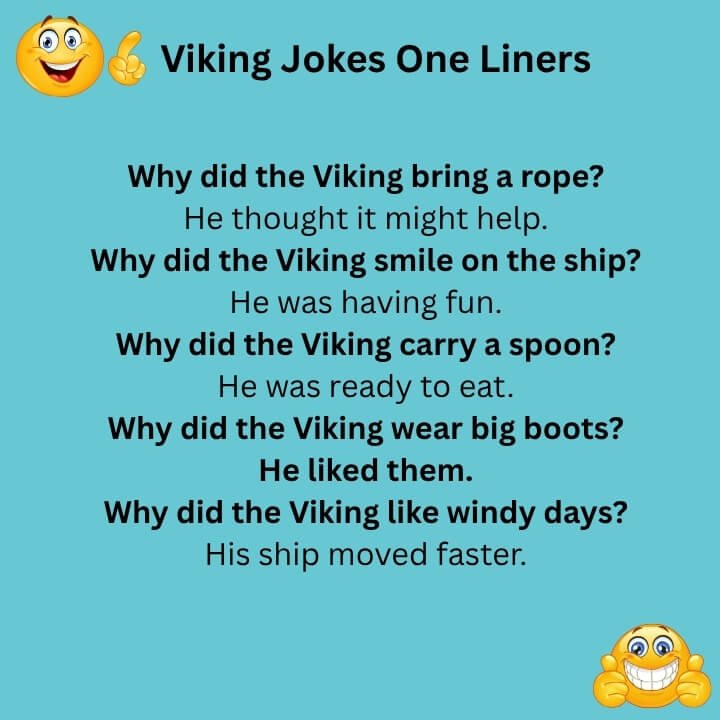 Viking Jokes One Liners
