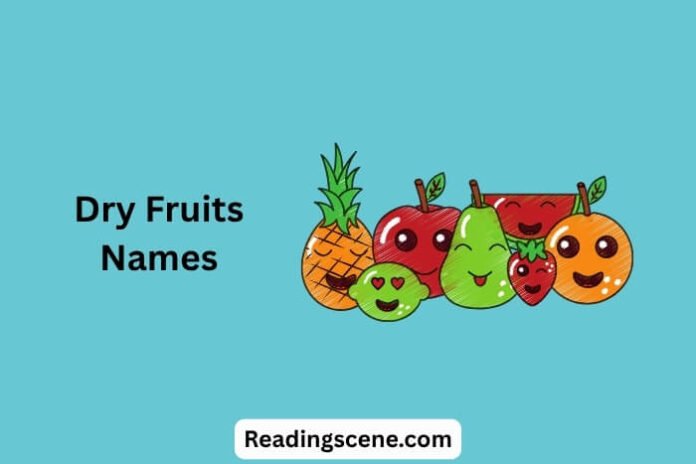 Dry Fruits Names