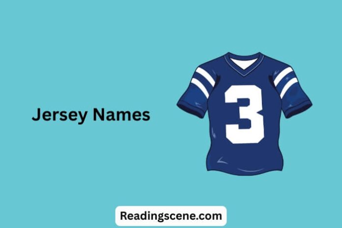Jersey Names
