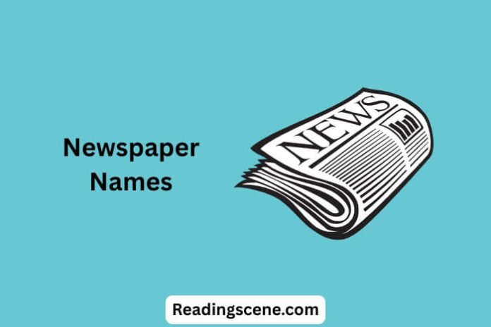 Newspaper Names
