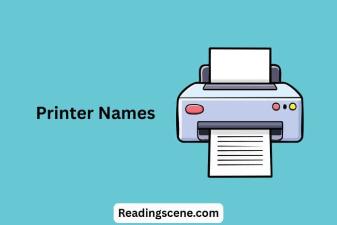 Printer Names