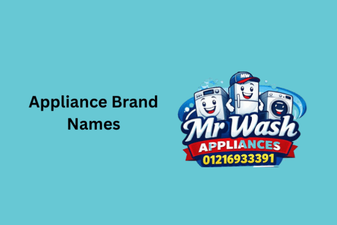 Appliance Brand Names