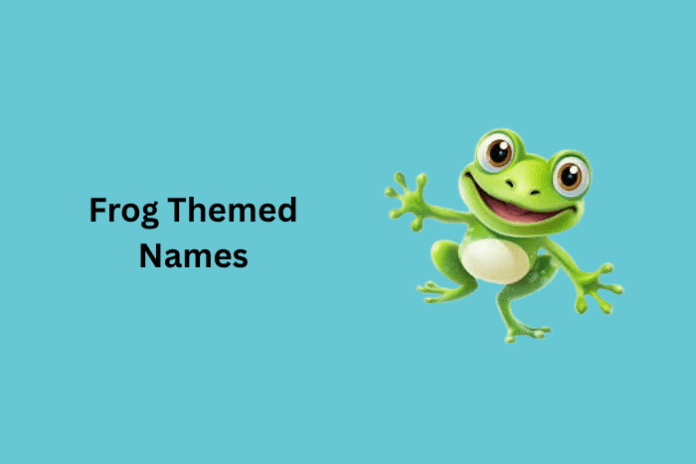 Frog Themed Names Frog Themed Names