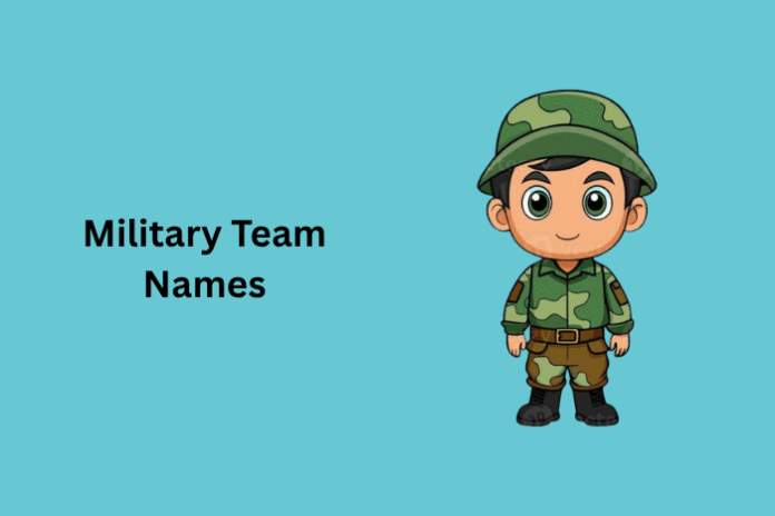 Military Team Names Military Team Names