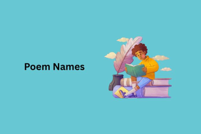 Poem Names